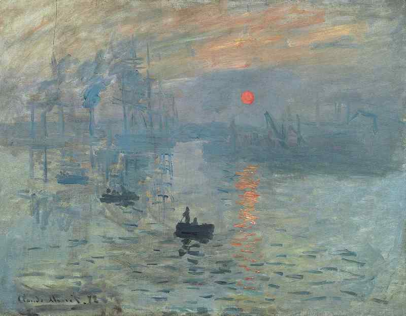  Impression, Sunrise, Claude Monet, Marmottan Museum Paris 