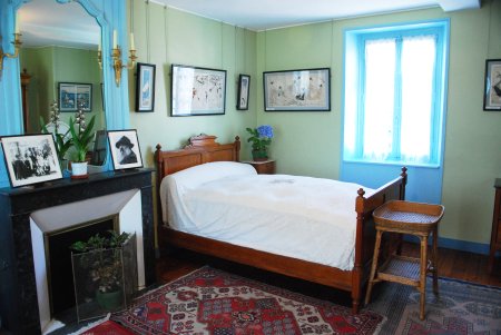 Alice Monet's bedroom in Giverny
